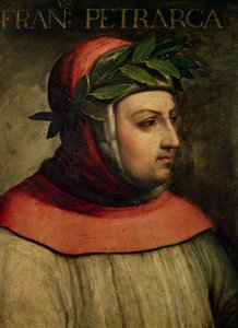 Portrett av en Petrarke ved navn Francesco Petrarca (1304-74)